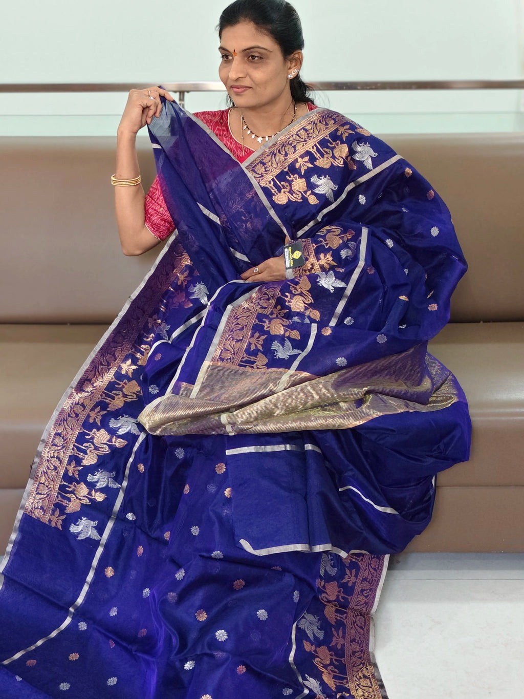 Chanderi Pattu saree