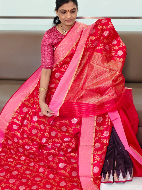 Chanderi Pattu saree