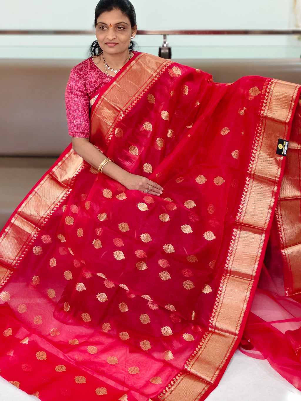Chanderi Pattu saree