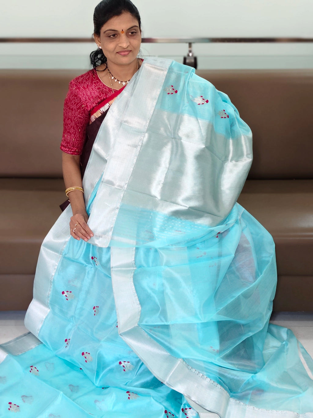 Chanderi Pattu saree