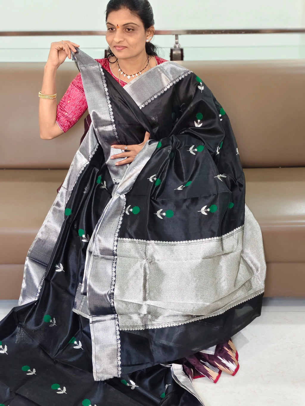 Chanderi Pattu saree