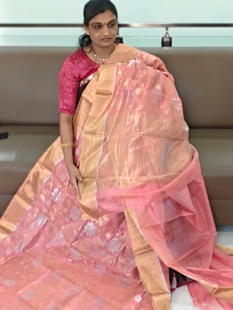 Chanderi Pattu saree