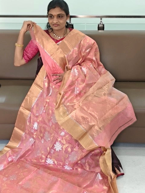 Chanderi Pattu saree