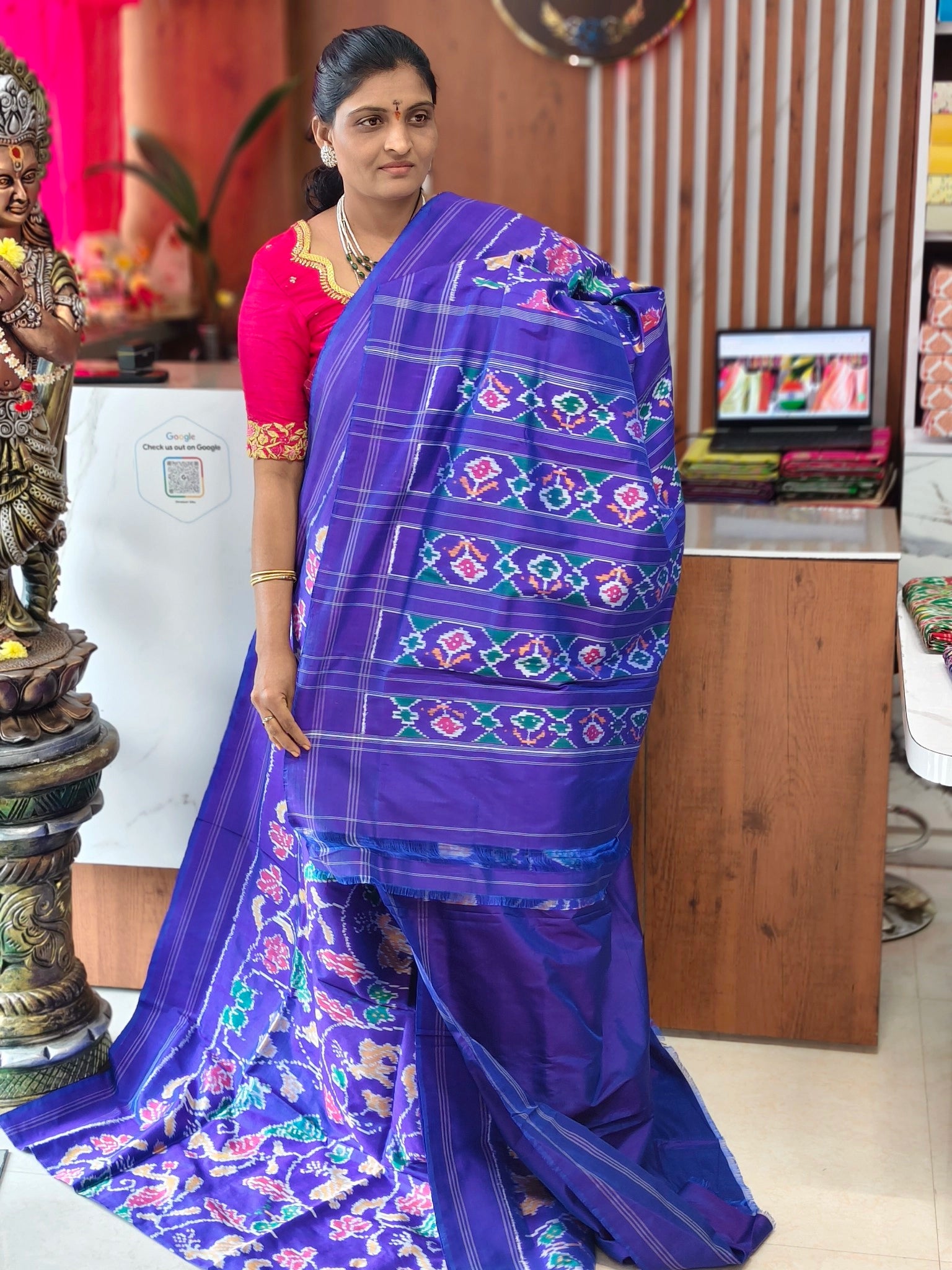 Pochampally pure Madtasu pattu saree