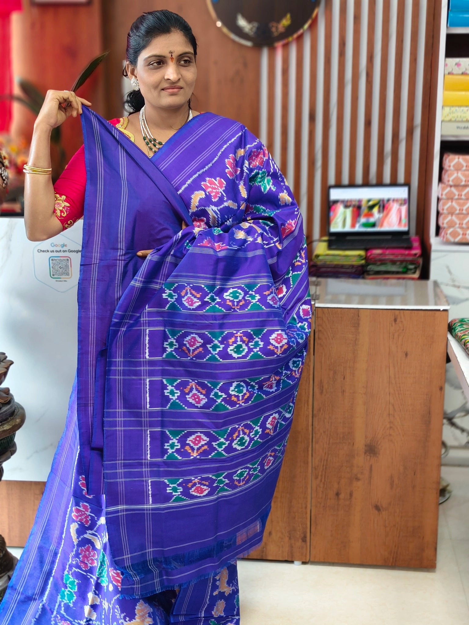 Pochampally pure Madtasu pattu saree