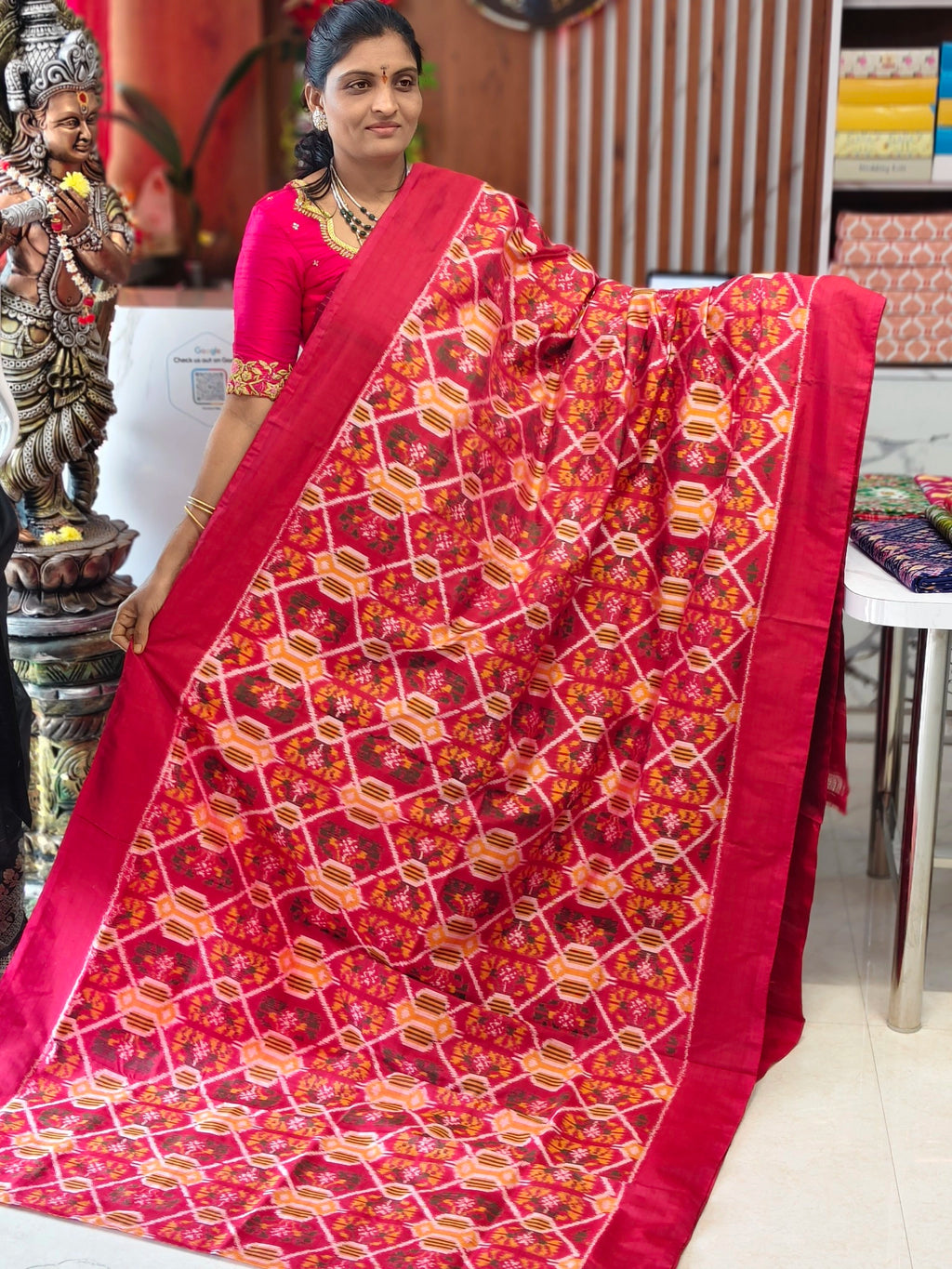 Pochampally pure Madtasu Narikunji pattu saree
