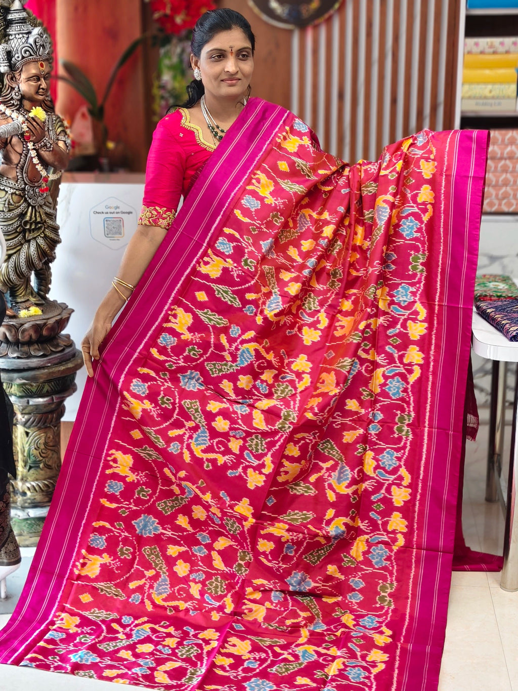 Pochampally pure Madtasu pattu saree