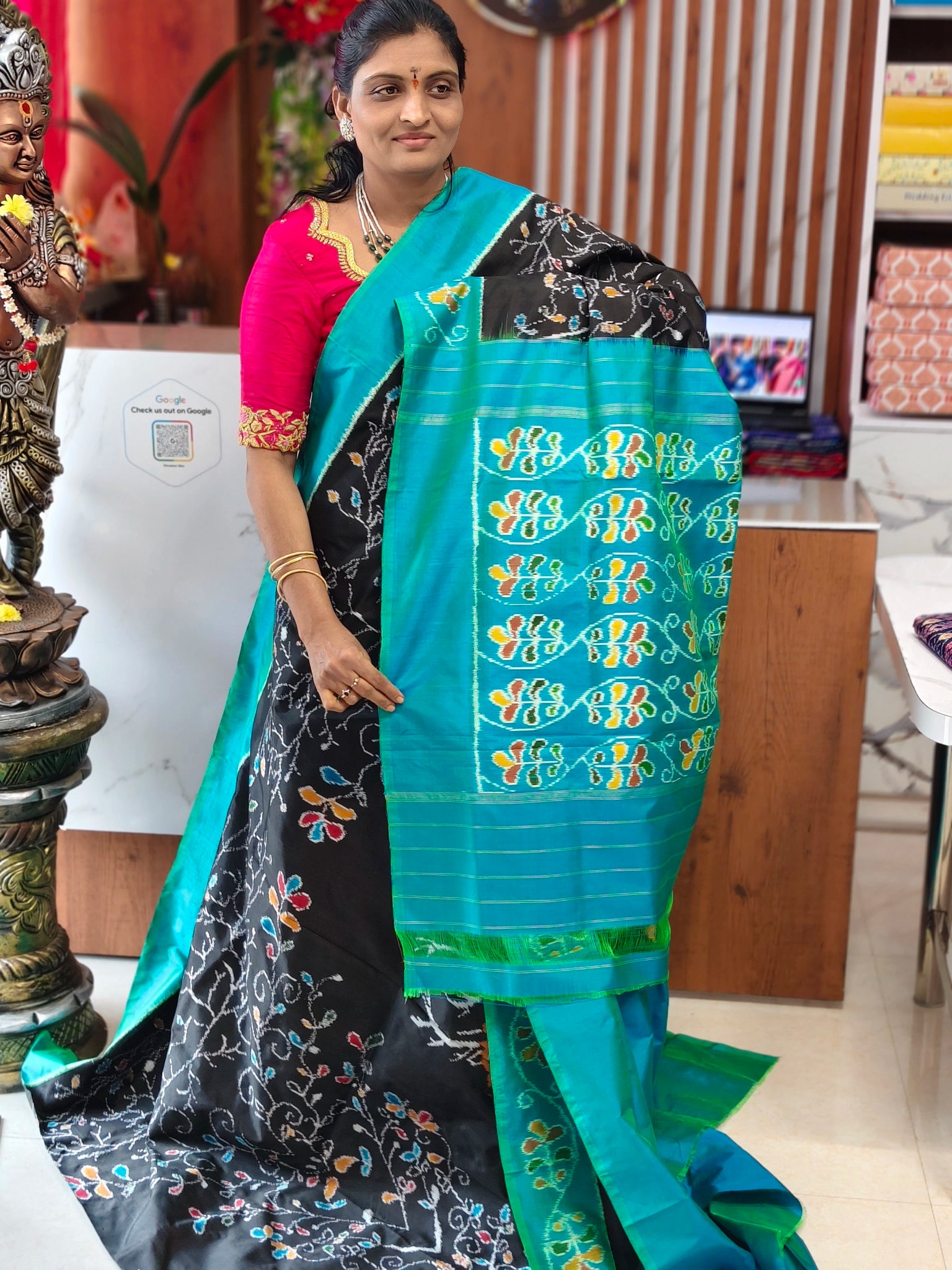 Pochampally spacial pure Madtasu pattu design saree