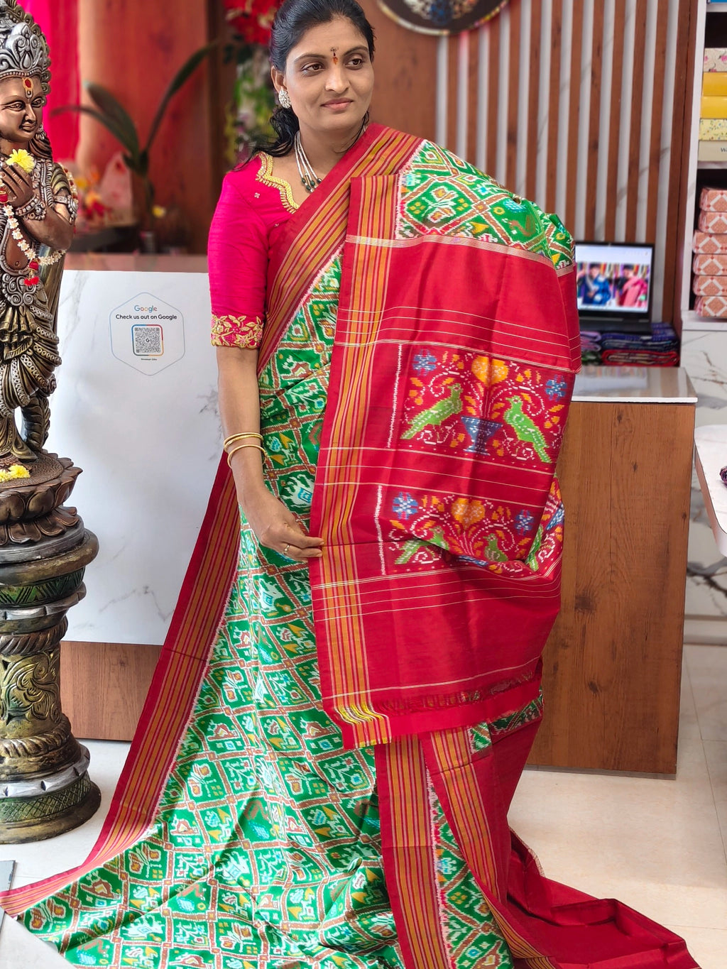 Pochampally pure Madtasu pattu saree