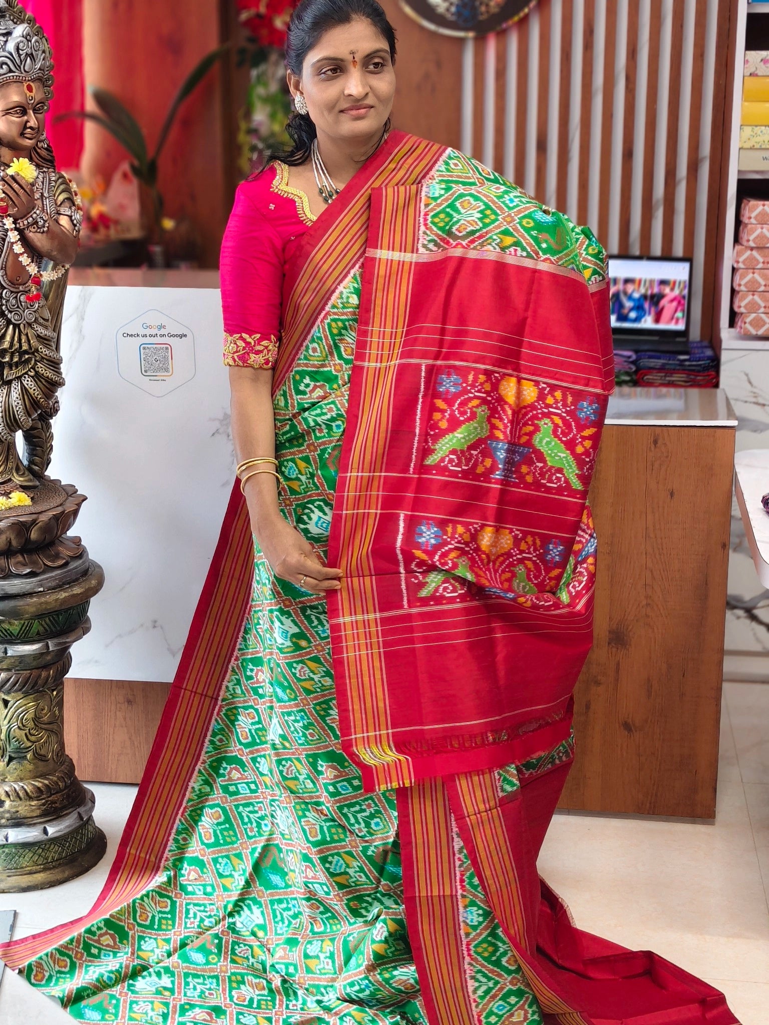 Pochampally pure Madtasu pattu saree