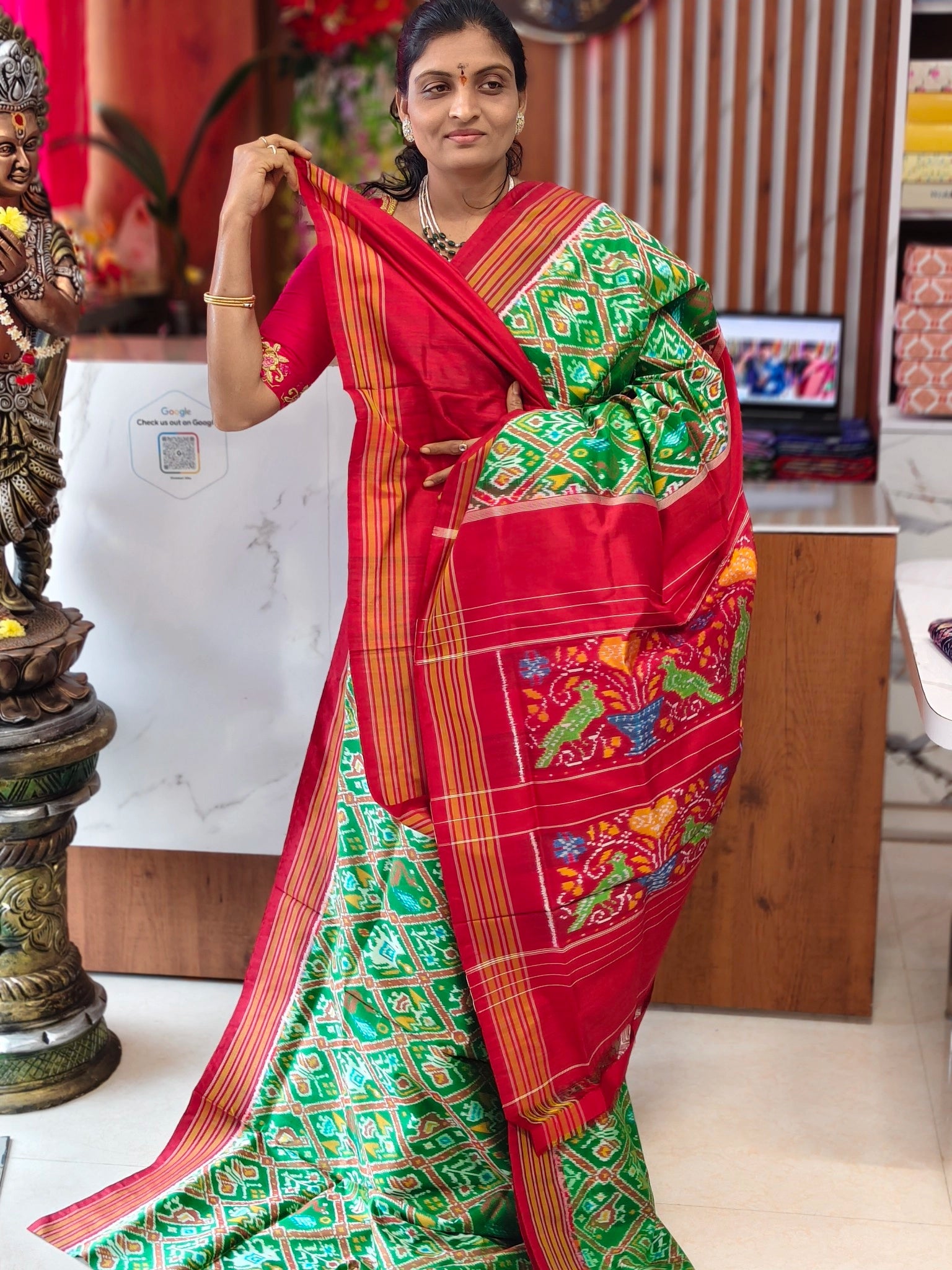 Pochampally pure Madtasu pattu saree