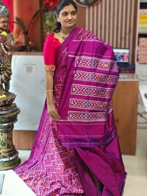 Pochampally pure Combodian pattu saree