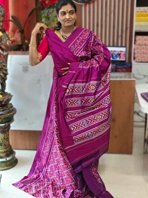 Pochampally pure Combodian pattu saree