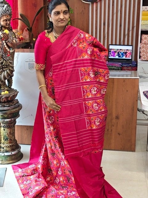 Pochampally pure Combodian pattu saree