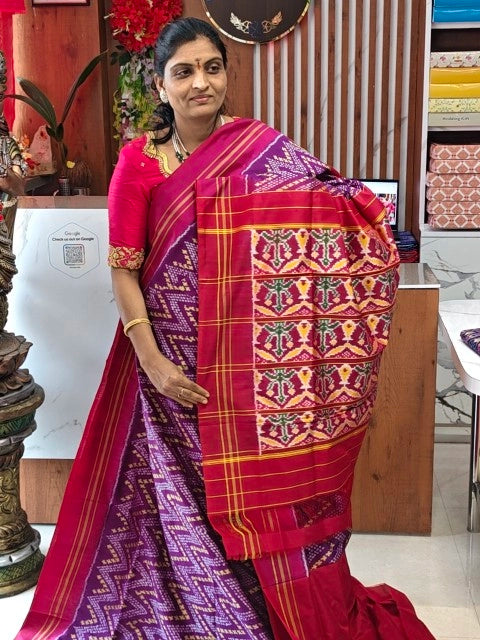 Pochampally pure Combodian pattu saree