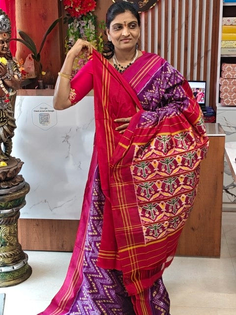 Pochampally pure Combodian pattu saree