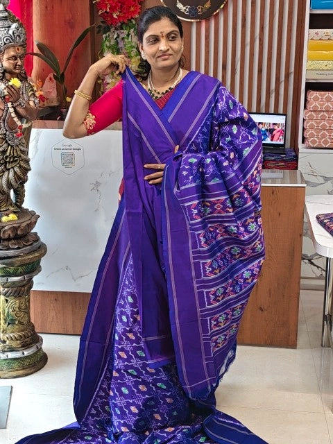 Pochampally pure Combodian pattu saree