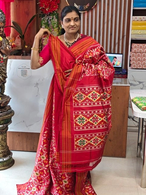 Pochampally pure Combodian pattu saree