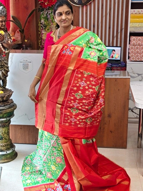 Pochampally pure Combodian pattu saree