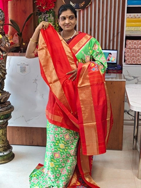 Pochampally pure Combodian pattu saree