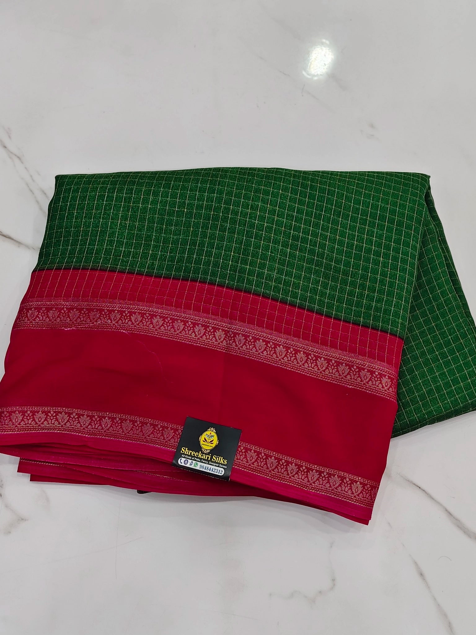 Vintage chiffon saree