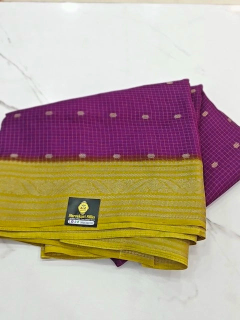 Vintage chiffon saree
