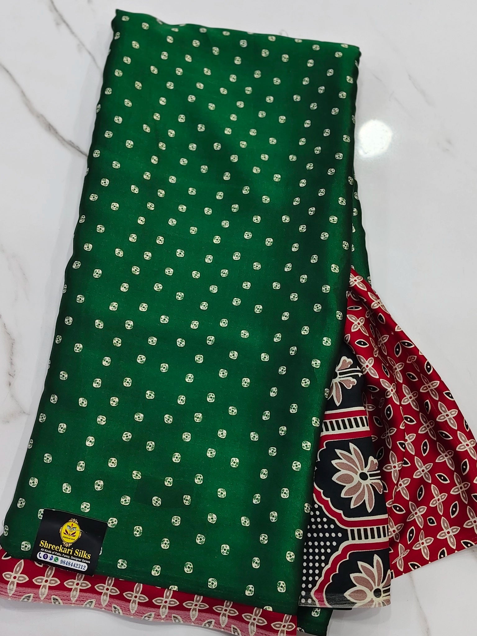 Crape Bandini sarees