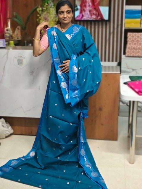 Semi Raw Mango saree