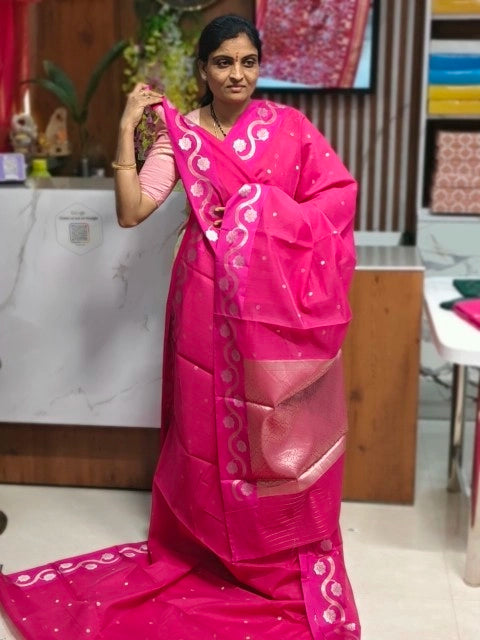 Semi Raw Mango saree