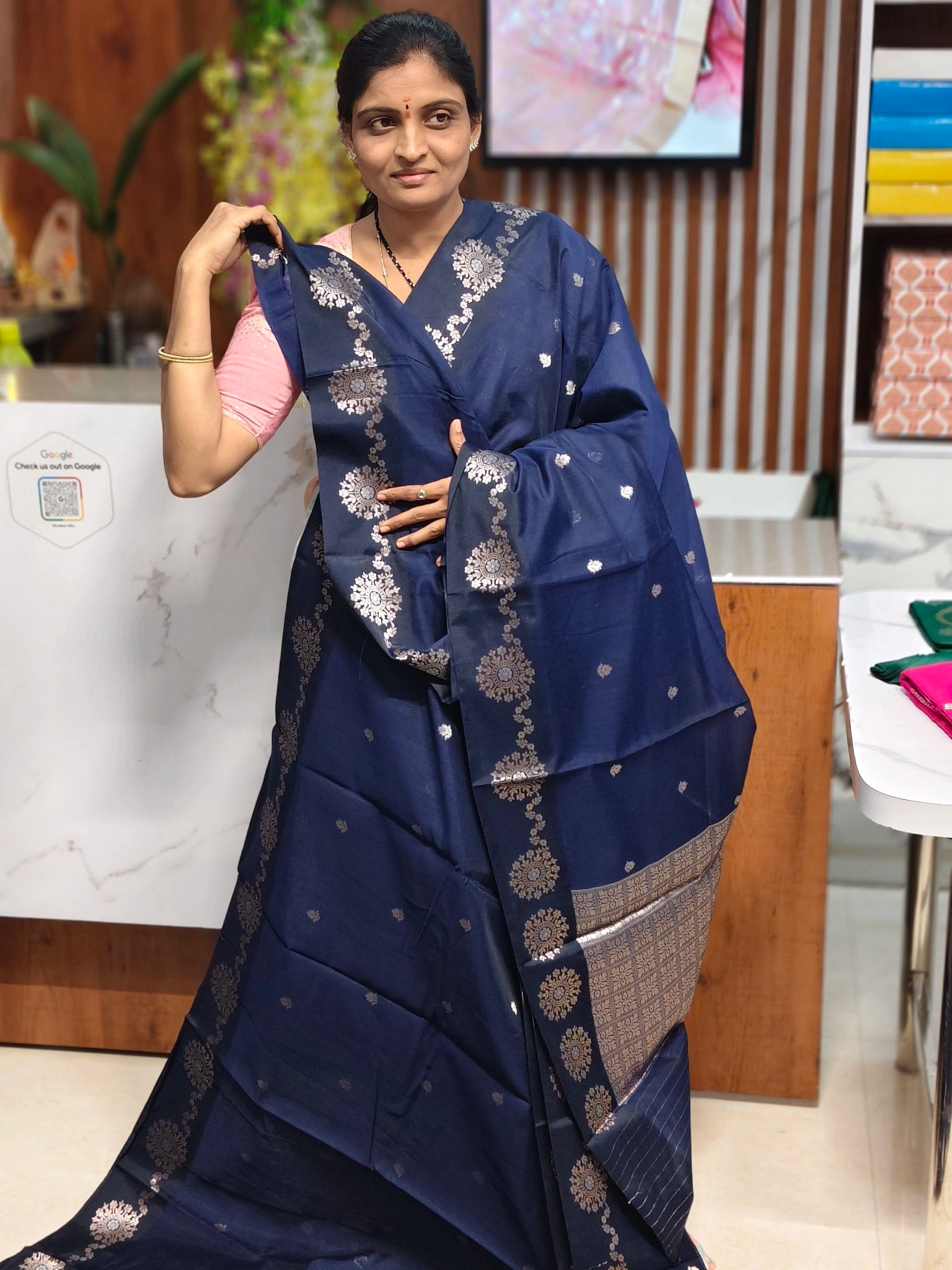 Semi Raw Mango saree