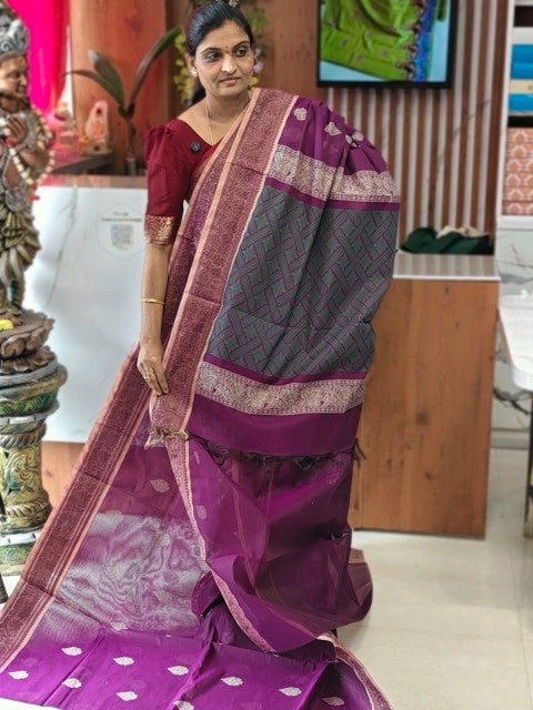 Kanchi Cotton saree