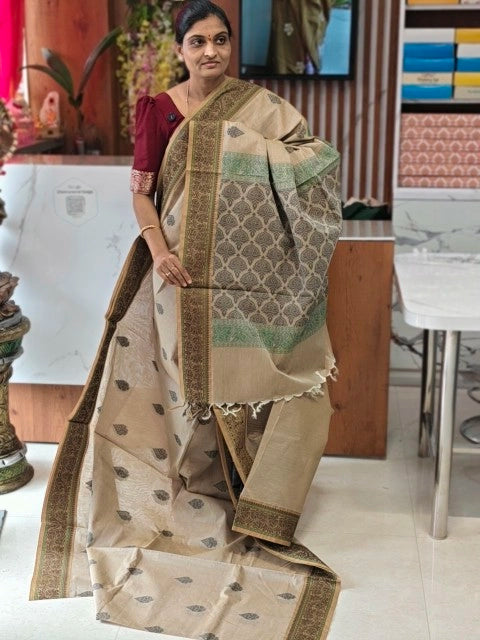 Kanchi Cotton saree