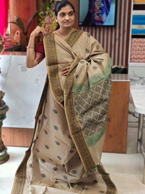 Kanchi Cotton saree