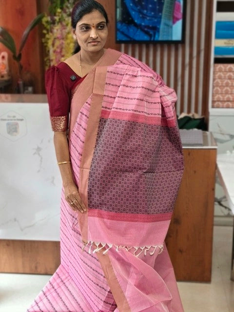 Kanchi Cotton saree