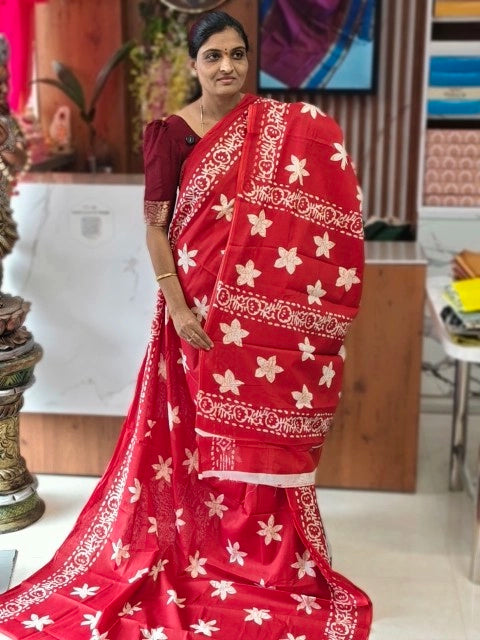 Rasmalai Cotton saree