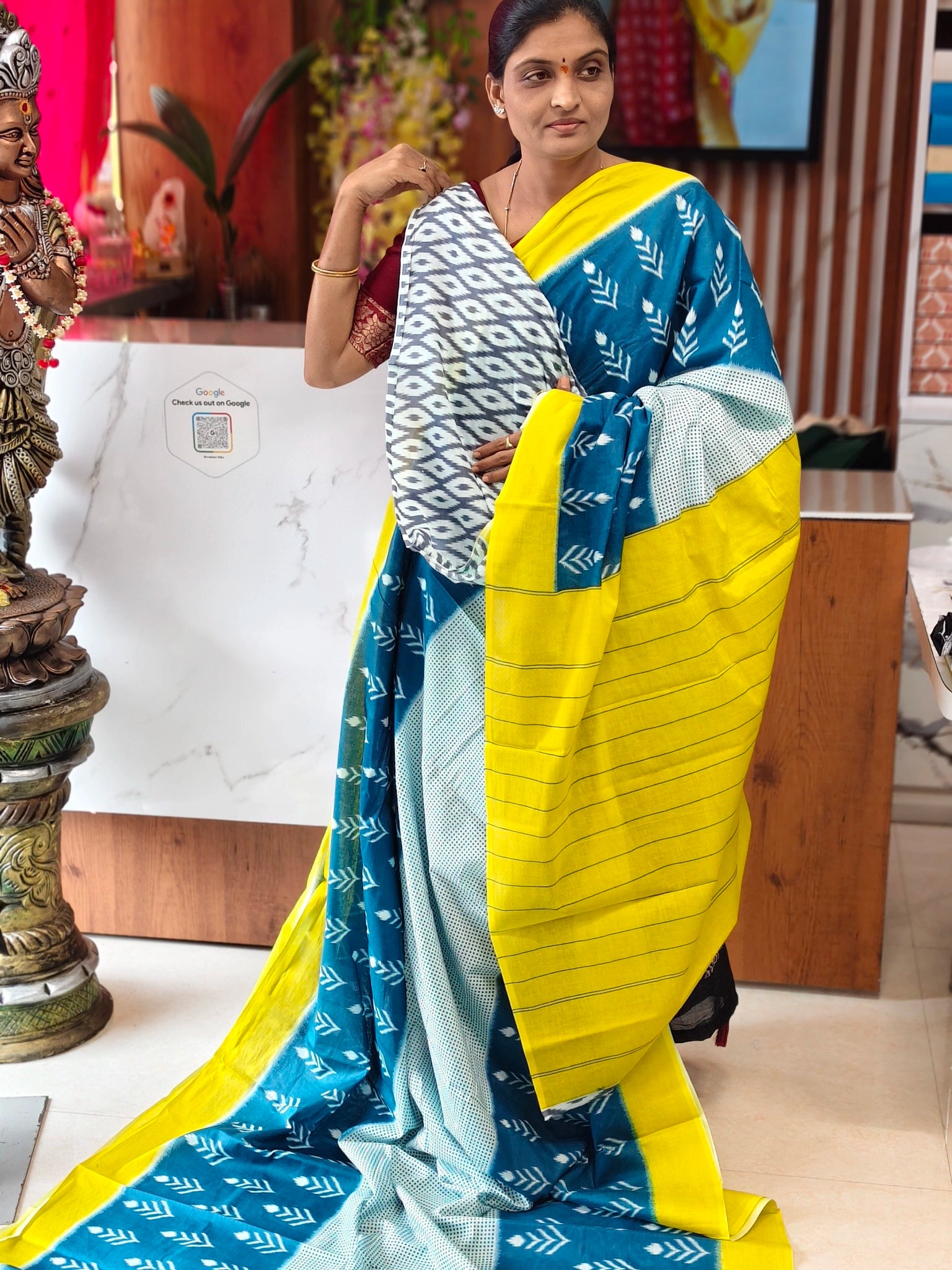 Rasmalai Cotton saree