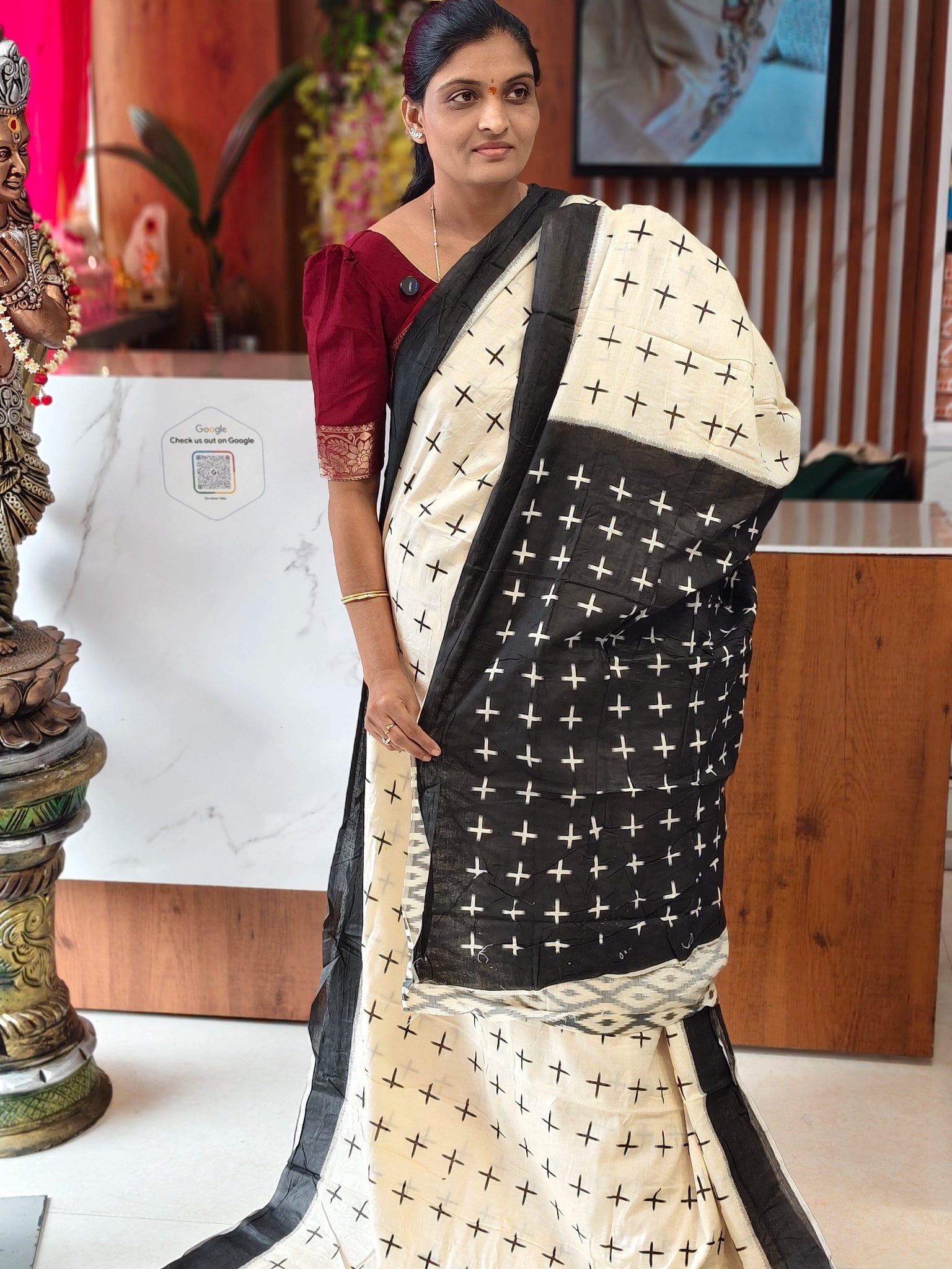 Rasmalai Cotton saree