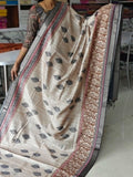 Tussar Digital print saree