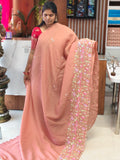 Crush Work saree