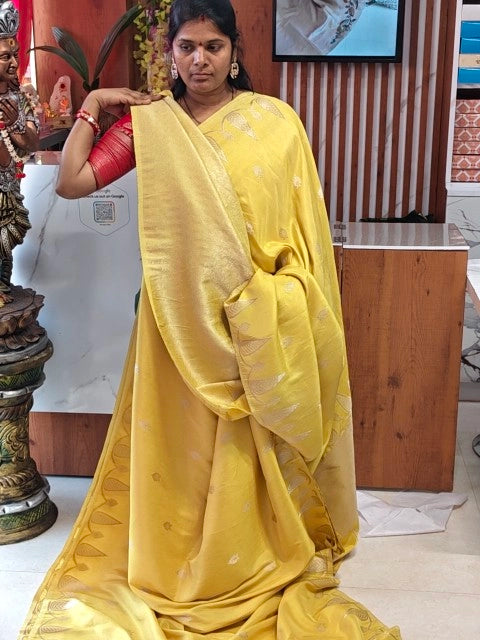 Tissue georgette saree