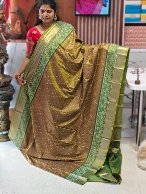Tussar Patola saree