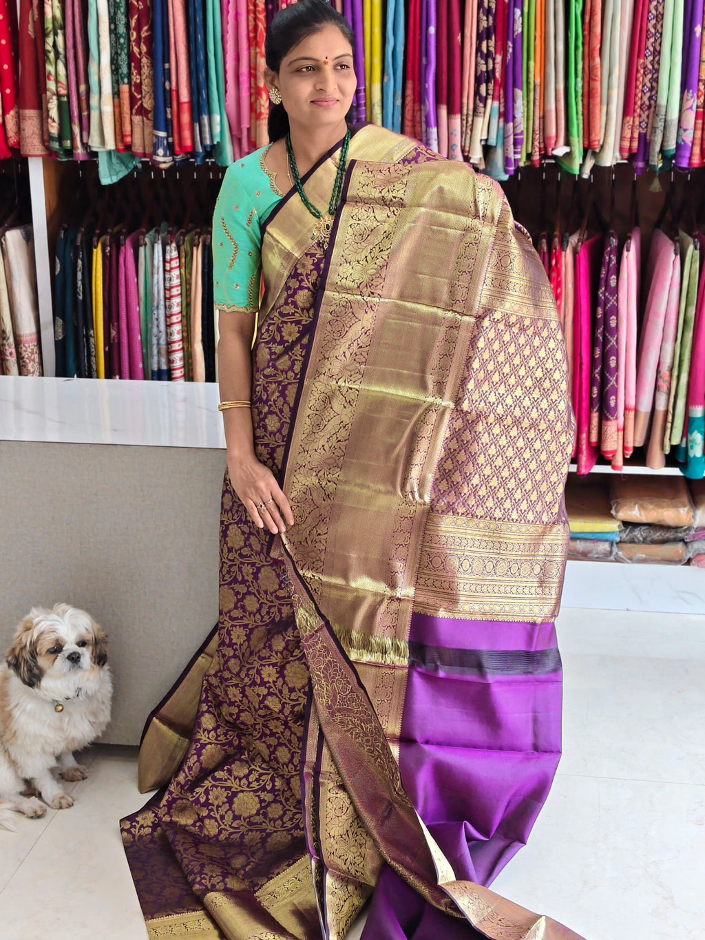Pure kanchi pattu (silk mark certified)