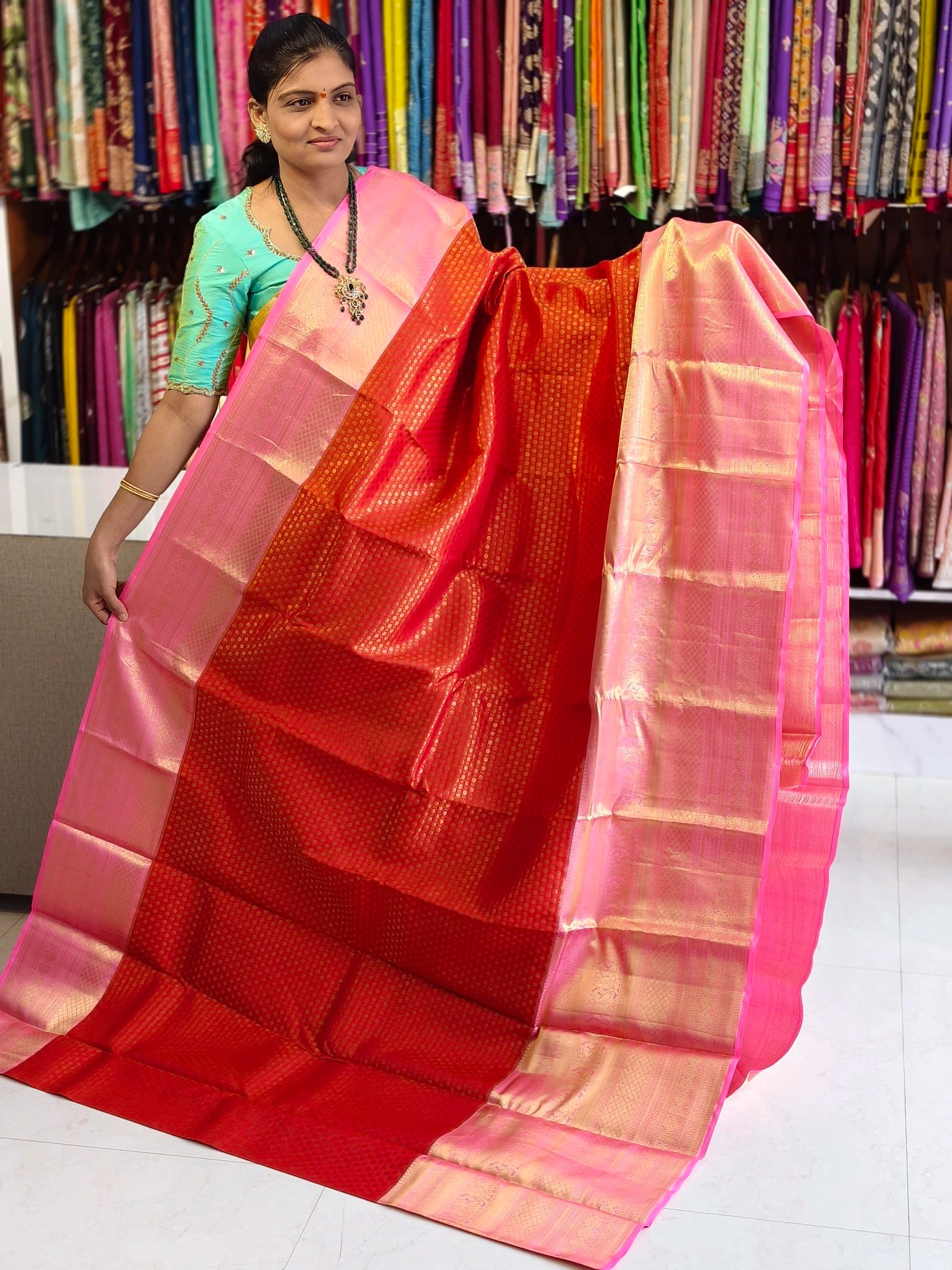 Pure kanchi pattu (silk mark certified)