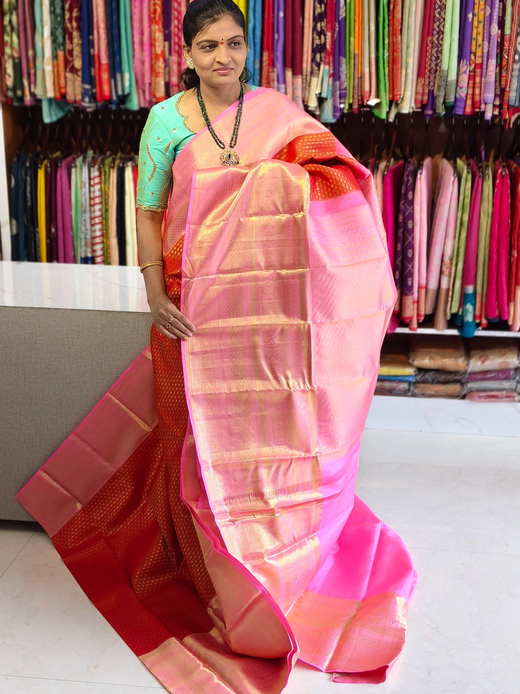 Pure kanchi pattu (silk mark certified)