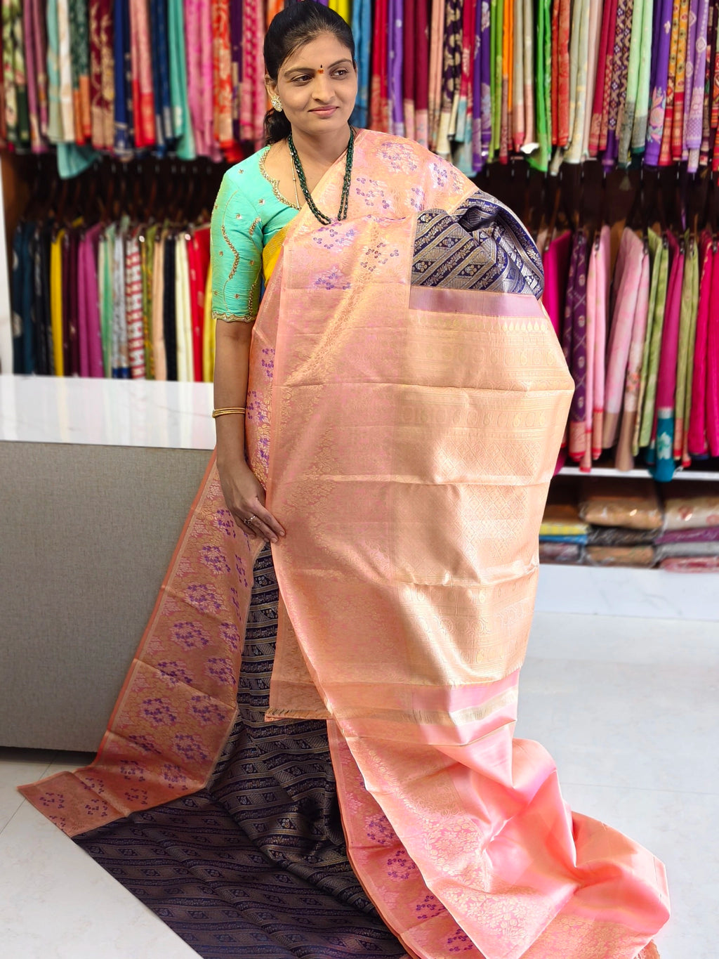 Pure kanchi pattu (silk mark certified)