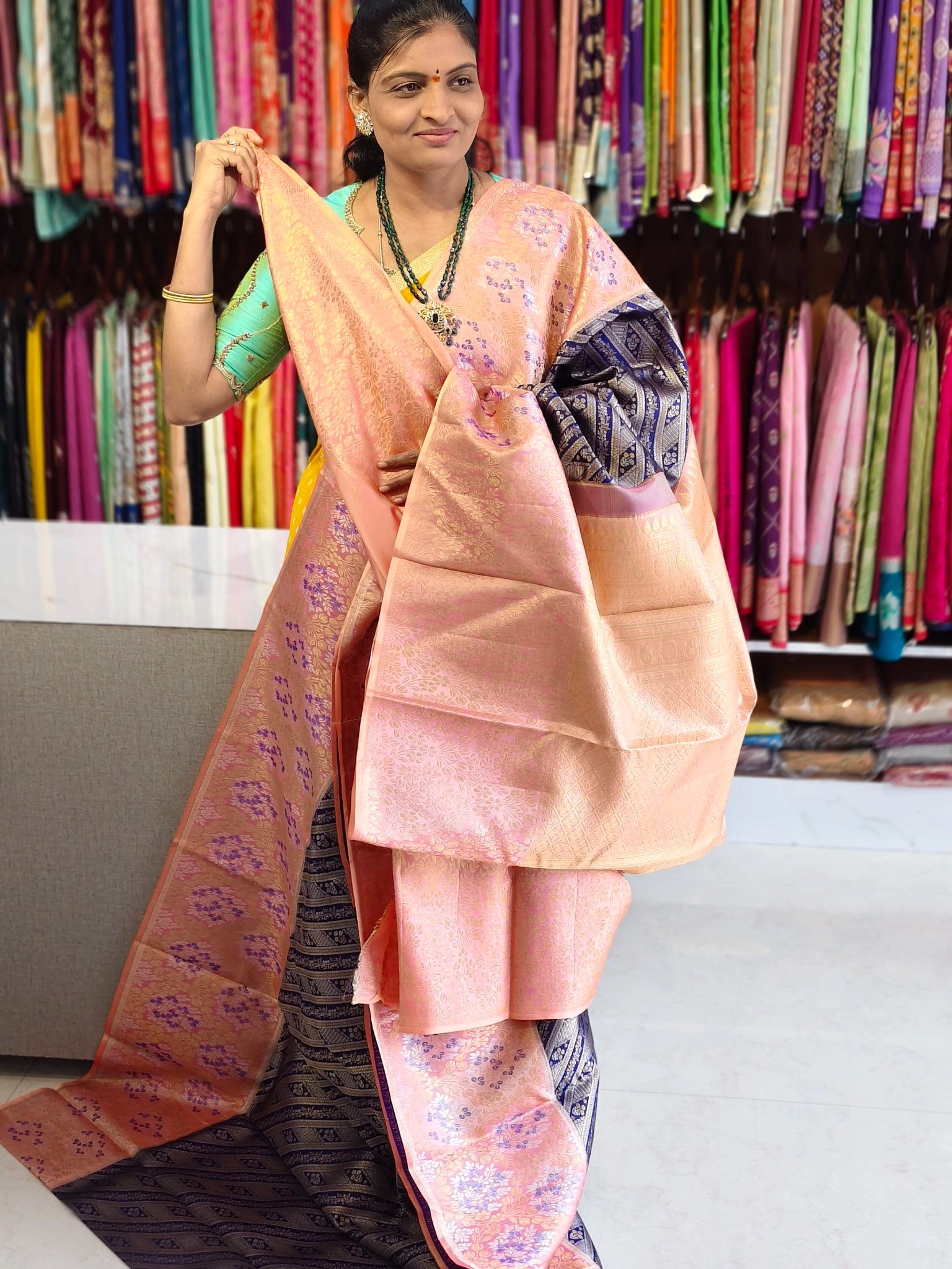 Pure kanchi pattu (silk mark certified)