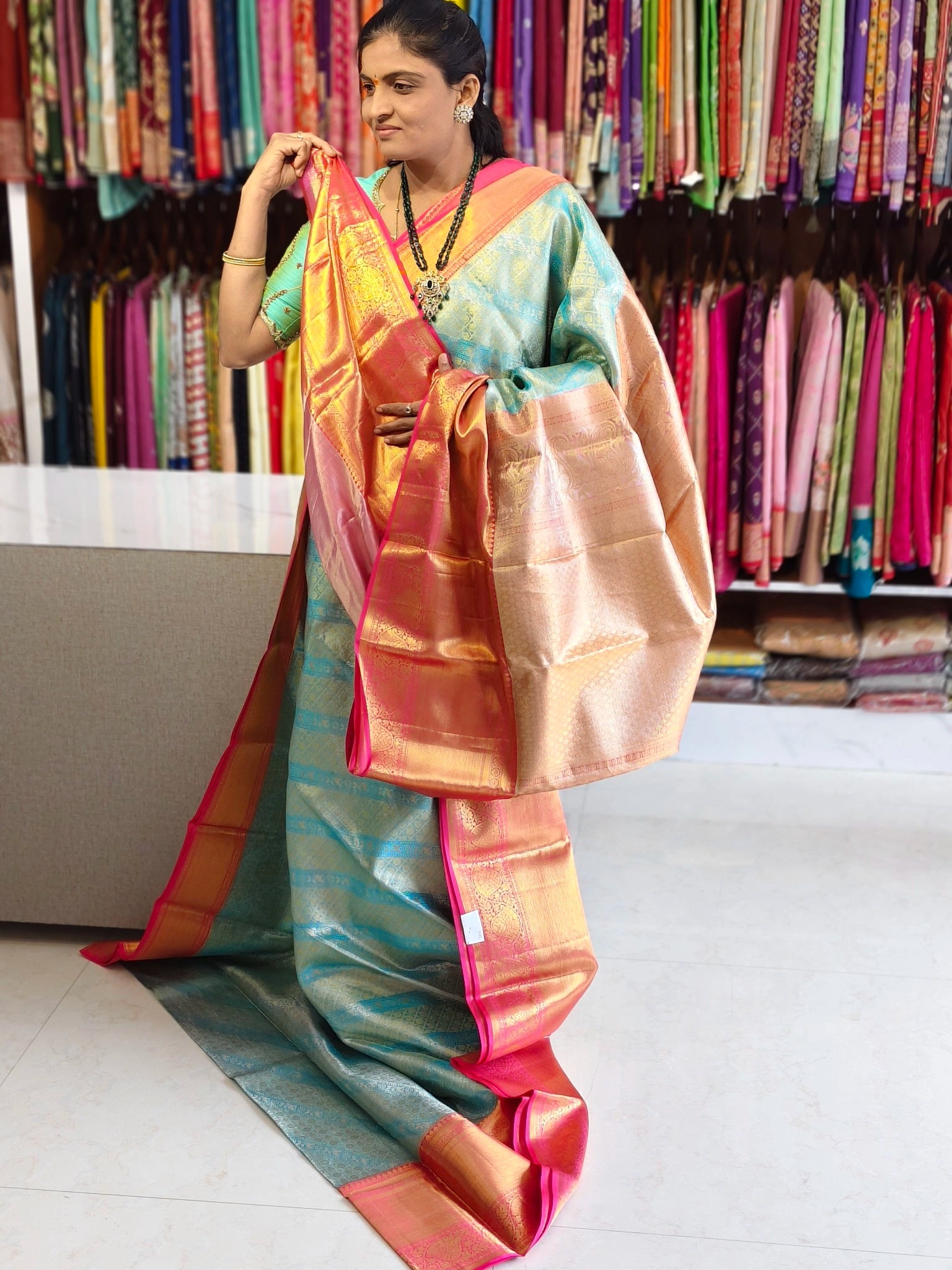 Pure kanchi pattu (silk mark certified)