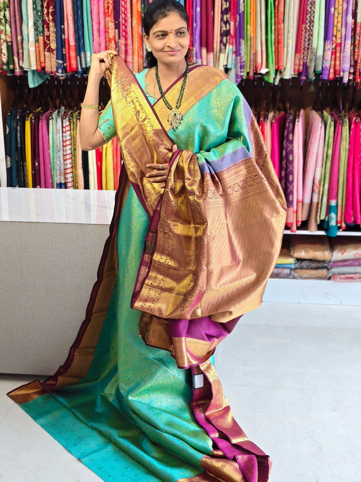 Pure kanchi pattu (silk mark certified