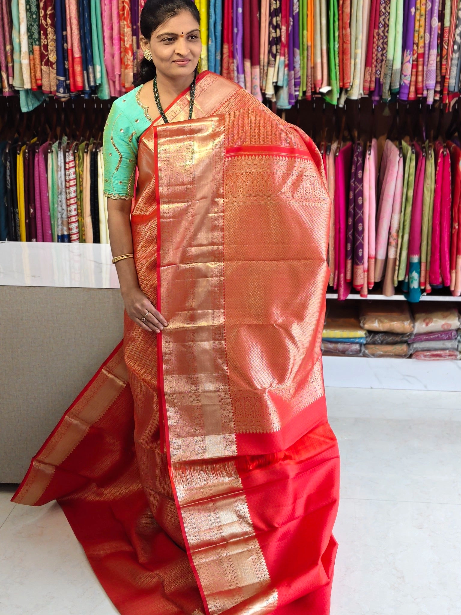 Pure kanchi pattu (silk mark certified