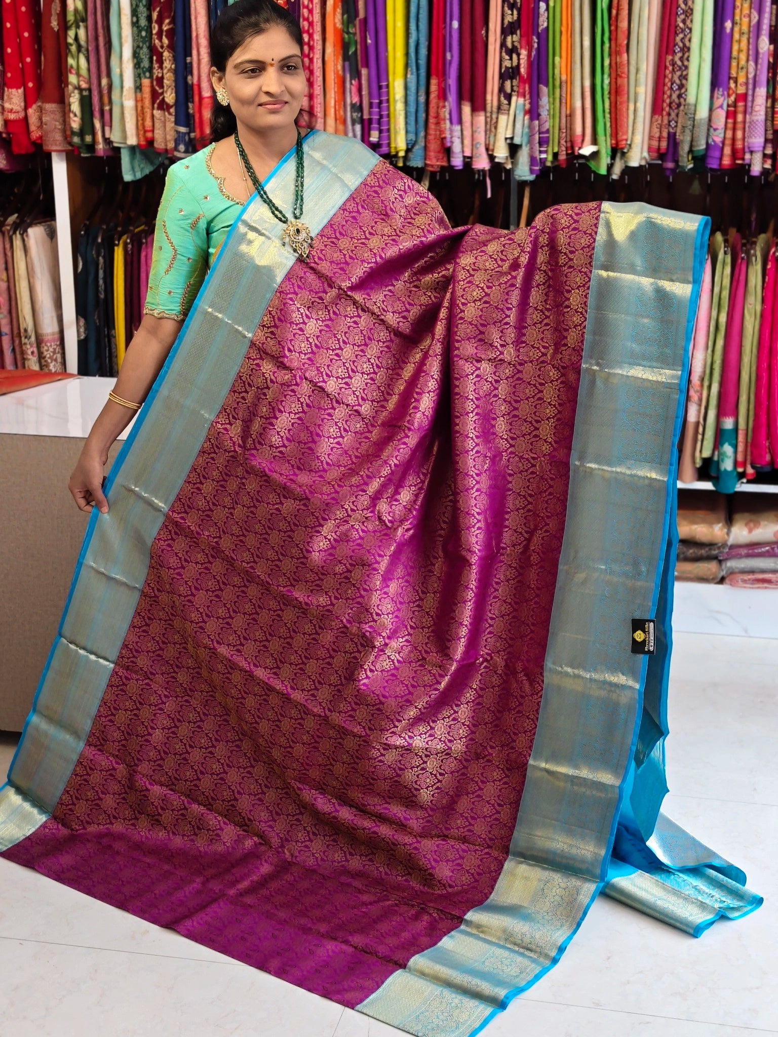 Pure kanchi pattu (silk mark certified